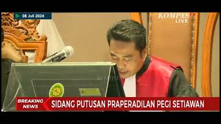 Hasil sidang praperadilan pegi setiawan Masya allahSemoga hasil terbaik #keputusanpraperadilan