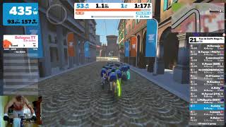 Tour de Zwift 2020 Bologna race (A) stage 4