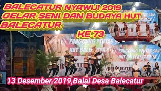 Balecatur nyawiji 2019 - Gelar budaya Hari Jadi Desa Balecatur ke 73