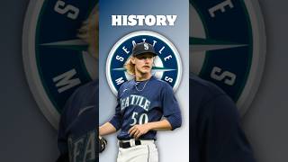 Bryce Miller is making Seattle Mariners history #shorts #seattle #mariners