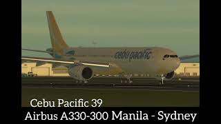 Infinite Flight - Cebu Pacific Takeoff from Manila - Airbus A330-￼300