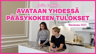 PALJON ASIAA KOULUUN HAKEMISESTA || Emilia & Felicia