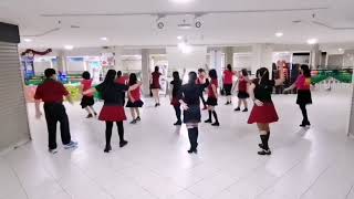 Open Arms Waltz Line Dance @LinedanceGOLD  Demo by: D'Sisters & Friends LDG #linedance