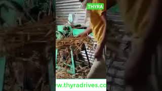 #agricultureGrass Cutting Machine Using THYRA Solar VFD#solar #solarenergy #farming