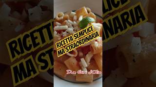 Mezze Maniche Pomodorini e Provolone 🍅🧀 #ricetta #shortvideo #pasta