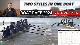 Boat Race 2024 - full video analysis of the men's race