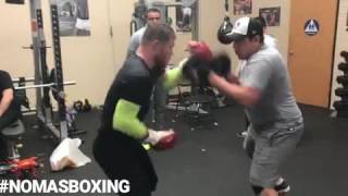 Canelo getting ready for Chavez Jr