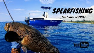 Spearfishing 2021 | FIRST DIVE of the year