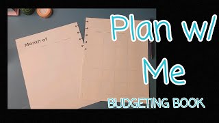 PLAN WITH ME | BUDGET BOOK | MARCH MADNESS | MAGIC MONTH