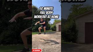 10 Minute Full Body Workout at Home: No Equipment #fullbodyworkout #workoutathome #homeworkout