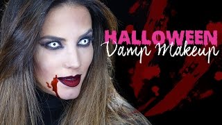 HALLOWEEN VAMP MAKEUP | GABY ESPINO TV