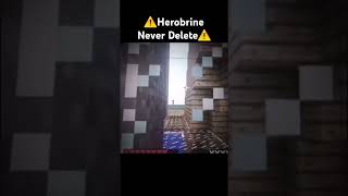 #herobrine #minecraft