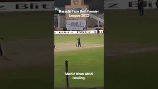 Shahid Afridi Bowling KTPL2 #arshadnadeem