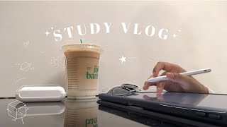 Uni vlog| فلوق طالبة جامعية 📓🧋🎧🕯️📚✨