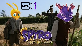 LA COMPAGNIA DEL PlS3LL0 MAGICO - The Legend of Spyro A New Beginnig LIVE ITA