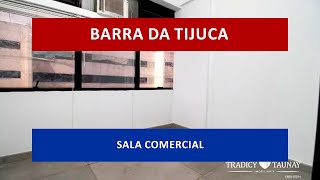 SA0218 - Barra Plaza, Aluga-se, excelente sala comercial com 1 vaga de garagem.