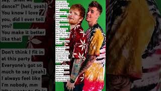 Ed sheeran, Justin Bieber - I don't care