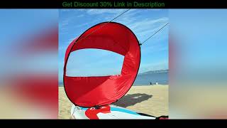 ❤️ 118cm/46" Folding Popup Board Wind Paddle Easy Setup Wind Sail Kayak Downwind Kit Kayak Canoe In