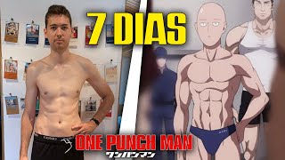 7 DIAS de RETO de ONE PUNCH MAN! - Entrené como un superhéroe (Saitama) por una semana!