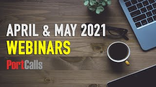 April and May Webinars