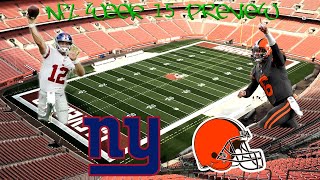 | New York Giants vs Cleveland Browns Preview | NFL Week 15 Matchup | PLAYOFFS LIVES ARE ON THE LINE