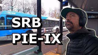 Le SRB Pie-IX est-il vraiment plus rapide? #montreal #servicerapidedautobus.