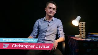 President: Activities candidate - Christopher Davison