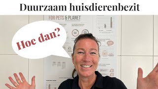 Duurzaam huisdierenbezit | Hoe dan?