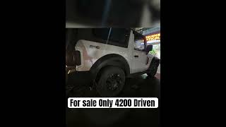 Fully Modified Mahindra thar sale only driven 4200 #tharroxx #thar #tharlover #thar4x4 #automobile