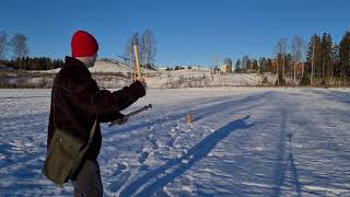 Throwsticks and Bolas in the Snow