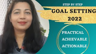 GOAL SETTING THAT ACTUALLY WORKS/ STEP BY STEP/ V19