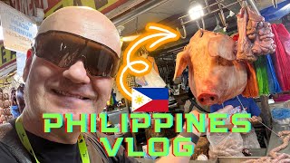 Visiting the food market in Antipolo, Philippines