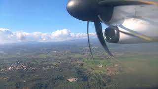 Olympic Air De Havilland Dash 8-Q400 Landing at Kalamata Airport (KLX|LGKL)