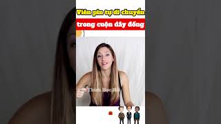 Viên pin tự di chuyển trong cuộn dây đồng #shorts