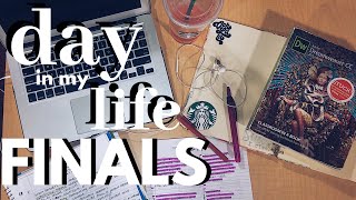 finals at georgia college | day in my life