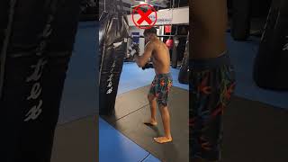 How to throw a knee strike #shorts #mma #kickboxing