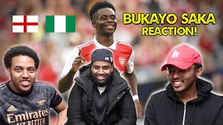 FIRST TIME REACTION to BUKAYO SAKA! | Half A Yard reacts