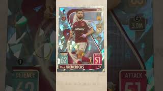 2021/22 Card Crystal Parallel Ryan Fredericks West Ham United #shorts