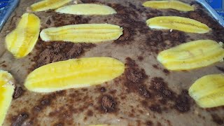 KEK Pisang Milo Moist TERSEDAP  👍|CARA Masak Kek Pisang Milo BAKAR Sukatan Cawan Wajib Cuba Guys