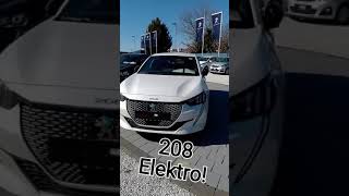 e-208 Peugeot! Elektroauto Kleinwagen vom Feinsten