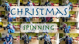 Christmas Spinning at Lightspeed