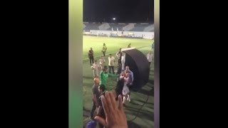 جماهير الزمالك تشتم محمد ابراهيم_ انت مبتعرفش تباصي +18