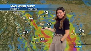 Danielle Savoni - CTV News Calgary - Weather - Friday, October 4, 2024.