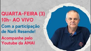 Podcast AMAI ao vivo com o Cel. Zanatta e a participação de Narli Resende.