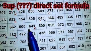 Thai Lottery Single 3up direct set formula routine Date 16-06-2024.