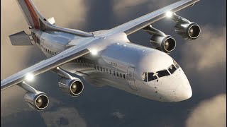 AVRO RJ100 | JUST FLIGHT | Vol complet Stream | MSFS