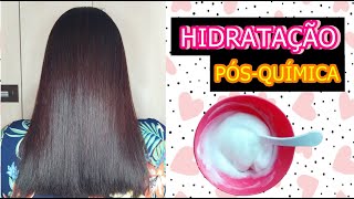 HIDRATAÇÃO CASEIRA PÓS-QUÍMICA - Salve seu Cabelo💖