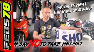 Febs78 - Helm Repaint = KW??? Yuk Kita Diskusi