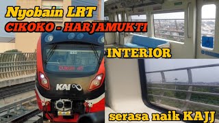 Nyobain LRT !! CIKOKO - HARJAMUKTI,serasa naik kajj dingin banget