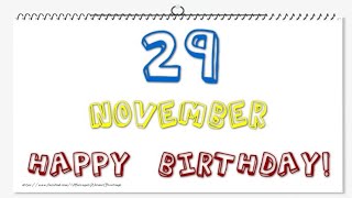 29 November Special New Birthday Status Video, happy birthday wishes, birthday msg quotes जन्मदिन